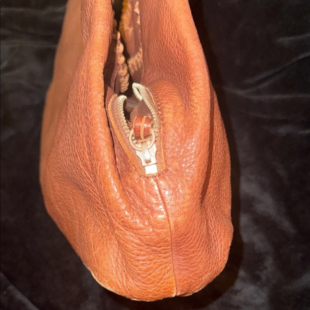 Banana Republic Tan Leather Hobo Bag